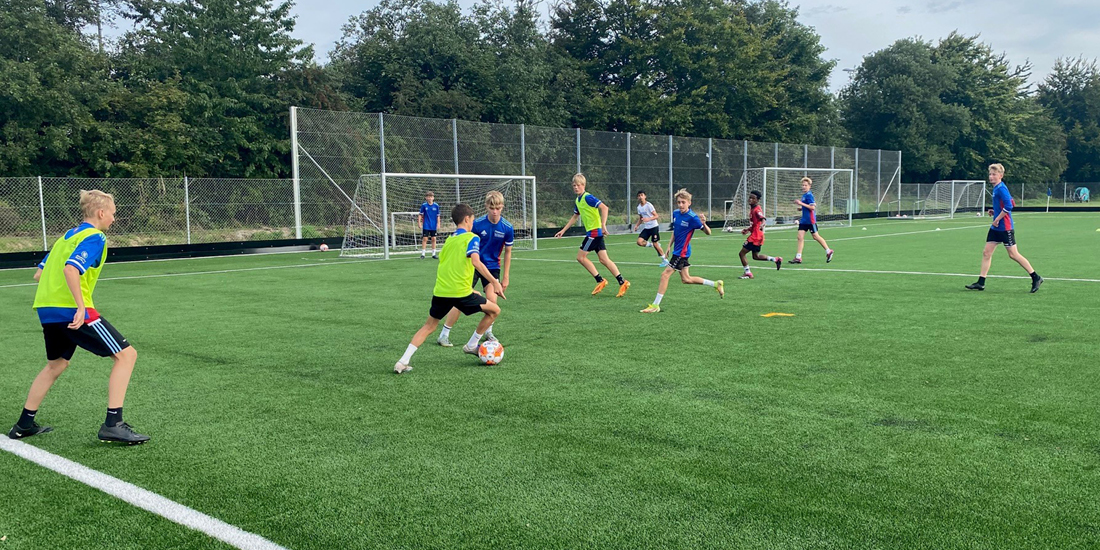 Talentudvikling i fodbold for drenge - Optagelse til sportsklasser på 7-9 årgang